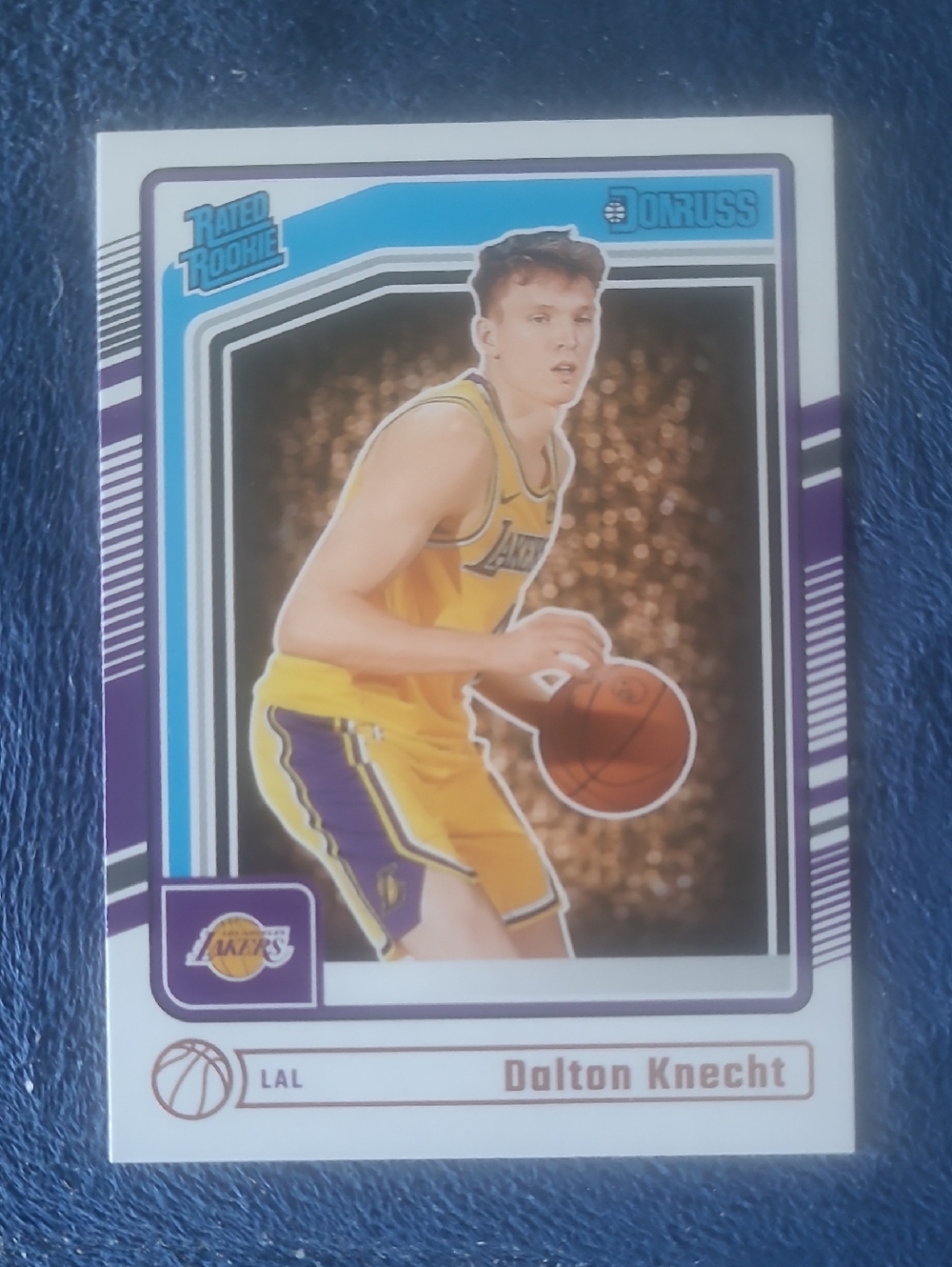 Donruss Rated Rookie Dalton Knecht Los Angeles Lakers Card - 2024-25 Donruss